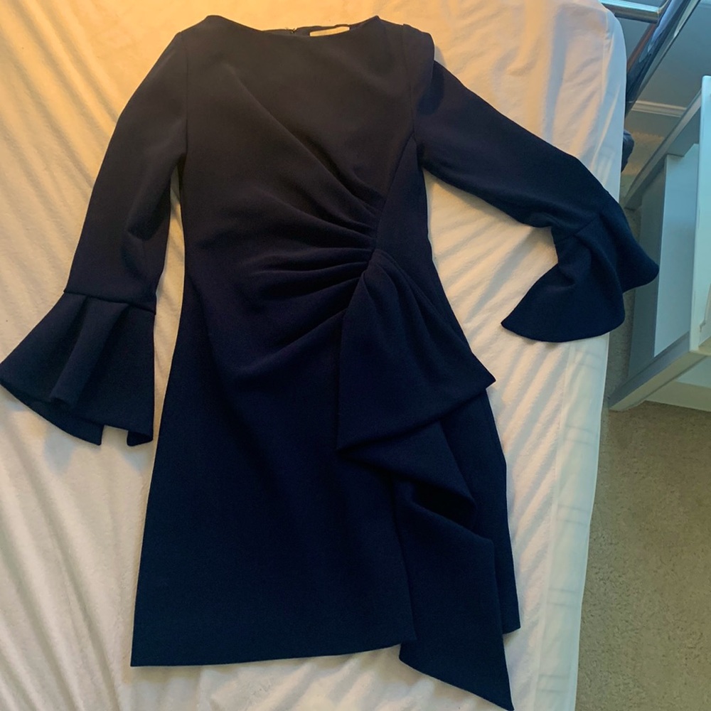 Johnathan Simkhai navy cocktail dress